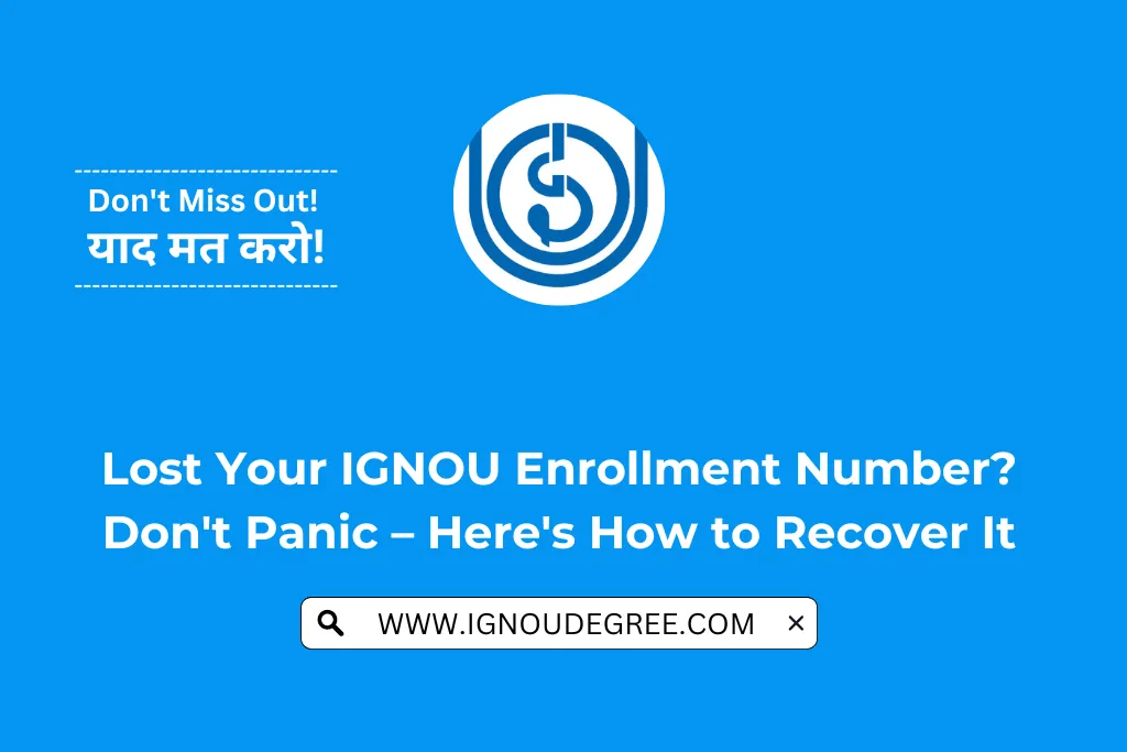 IGNOU Enrollment Number