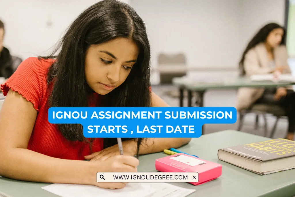 IGNOU ASSIGNMENT SUBMISSION