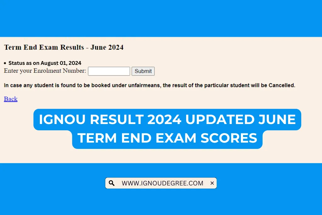 IGNOU Result 2024