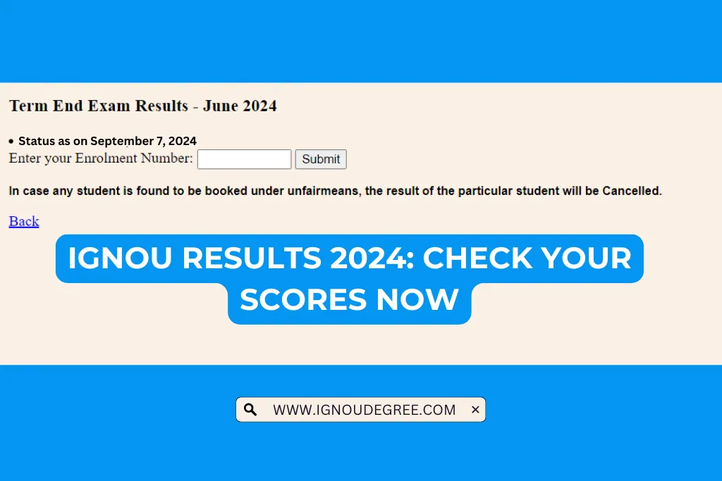 IGNOU Results 2024